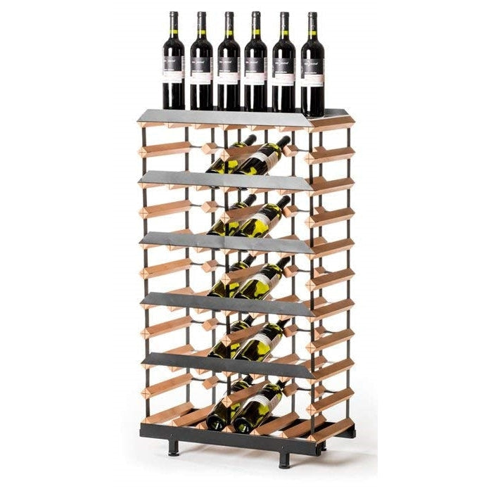 Wooden display for 30 inclined bottles– Showine